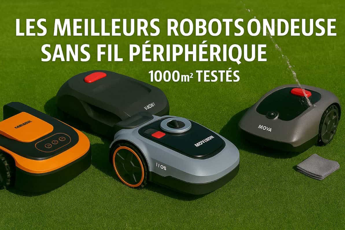 Meilleur Robot Tondeuse Sans Fil Périphérique 1000m2